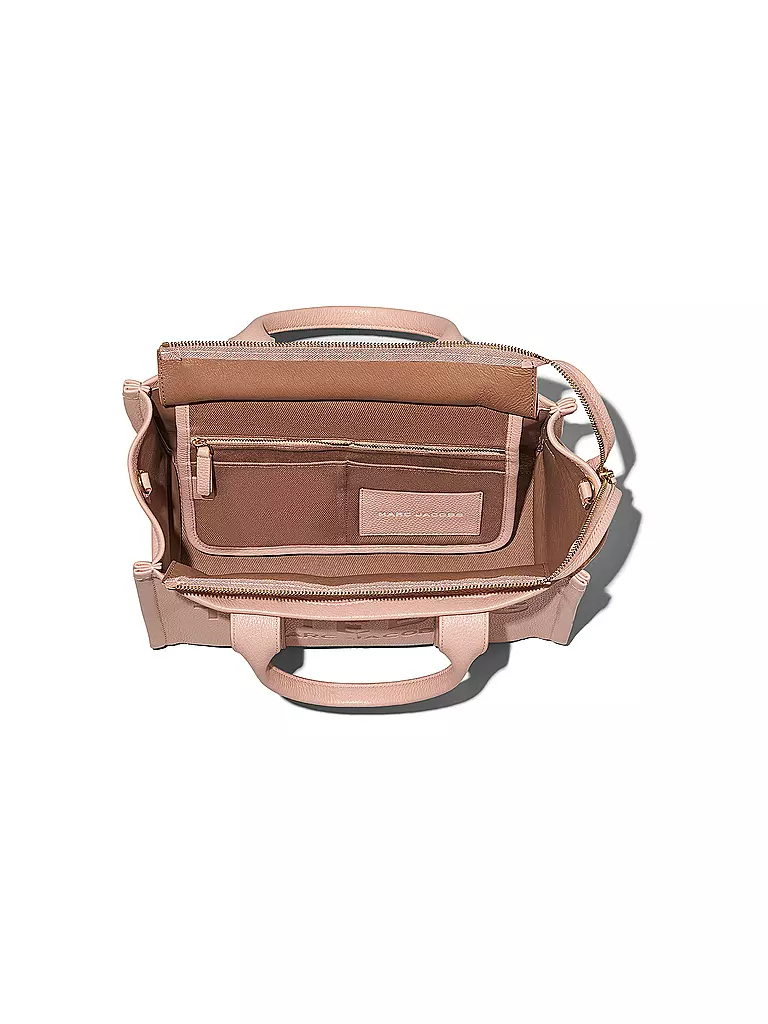 MARC JACOBS Ledertasche - Tote Bag  THE MEDIUM TOTE LEATHER rosa