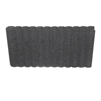 Stonewish Palissade rondoband antraciet 6x25x50 cm