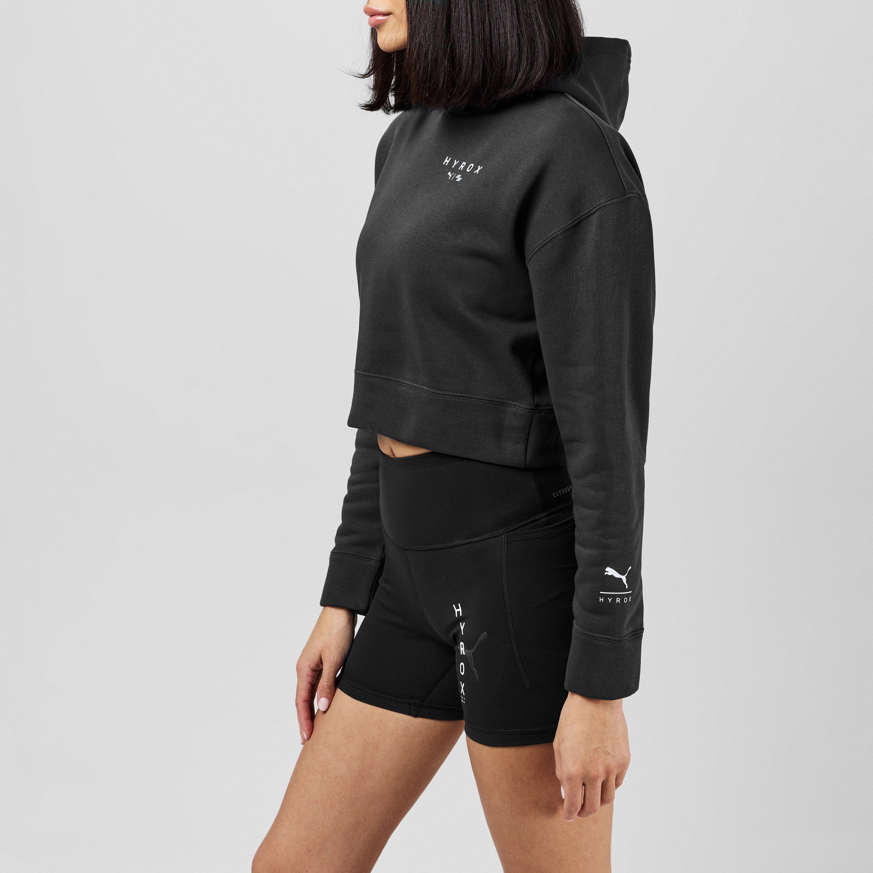 Puma x HYROX World Cropped Hoodie Adults
