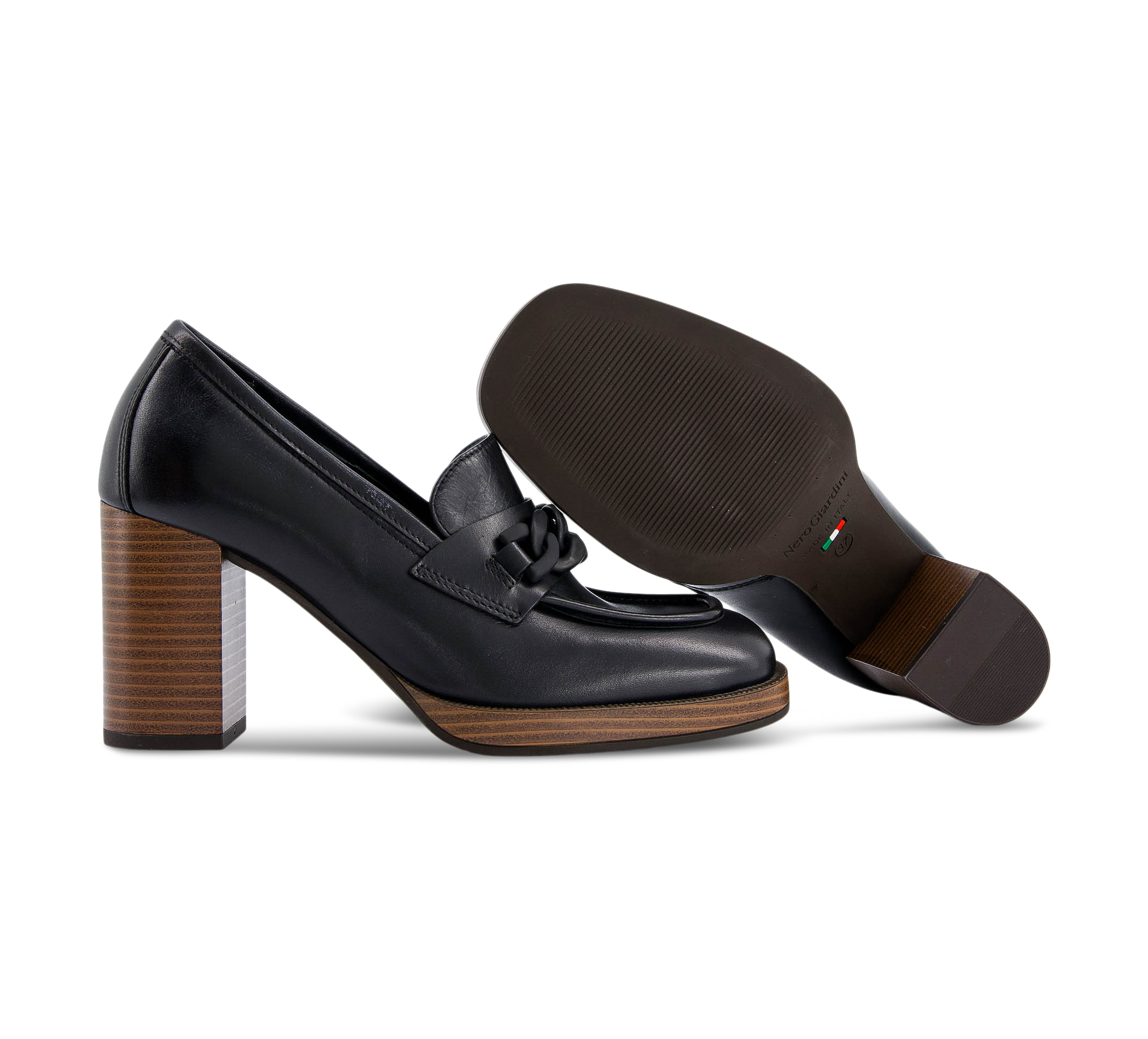 Nero Giardini Plateaupumps schwarz