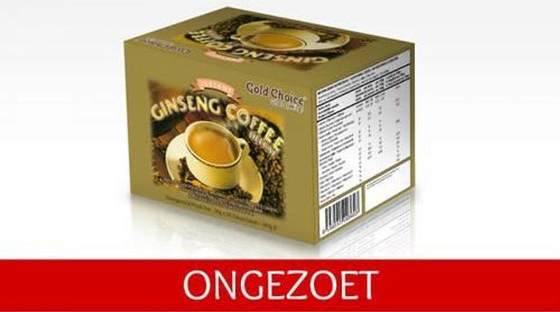 Gold Choice Ginseng Coffee ongezoet