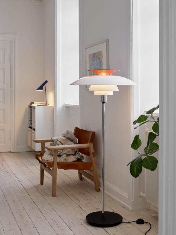 Louis Poulsen PH80 vloerlamp wit
