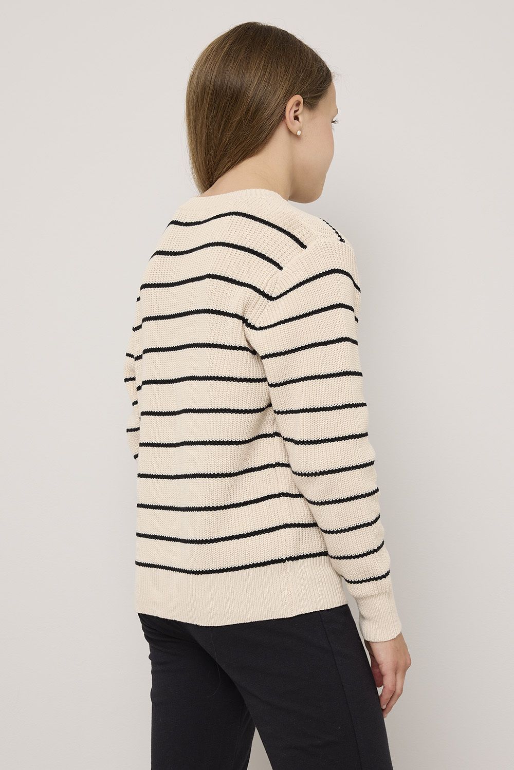 Oversized strikkegenser jente