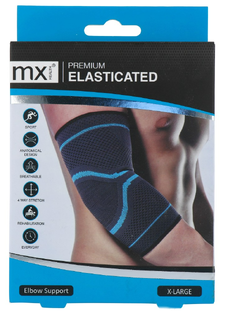 MX Health Premium Elasticated Elbow Support XL 1ST