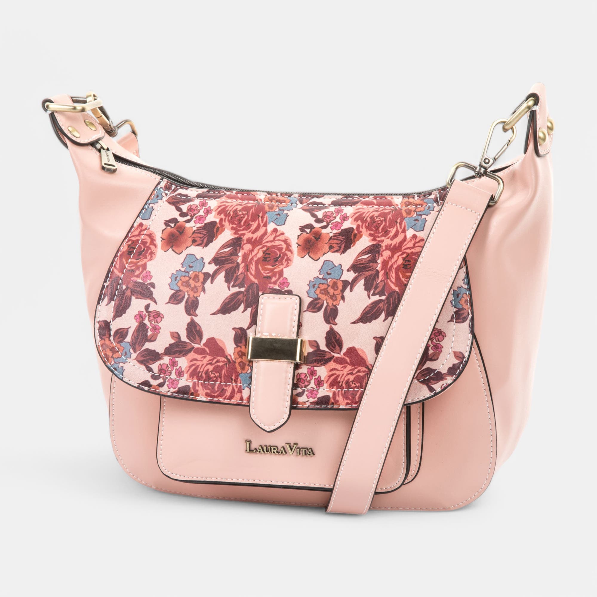 Sac bandoulière rose