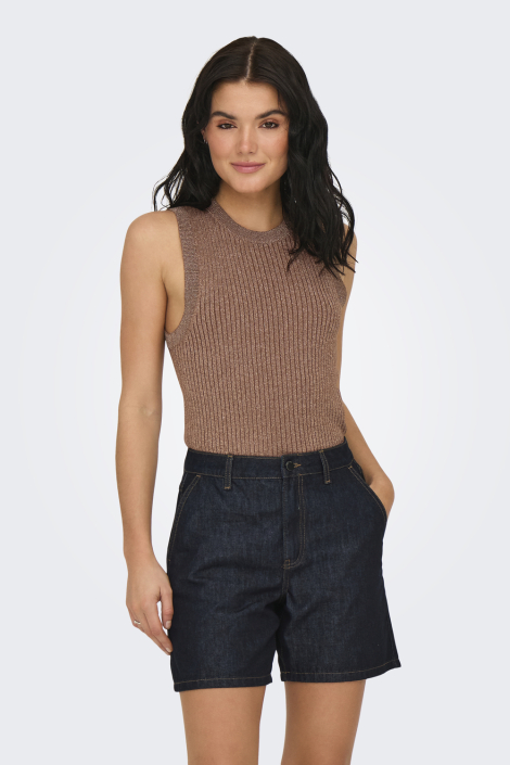 Jacqueline de Yong bruine dames top
