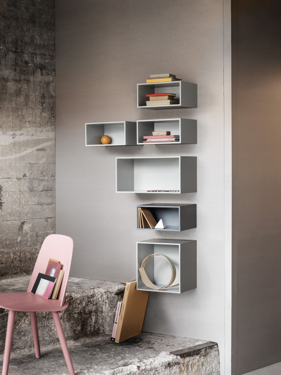 Muuto Nerd barkruk 75 stained dark brown