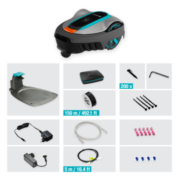 Gardena robotmaaier Smart Sileno City 400 m²