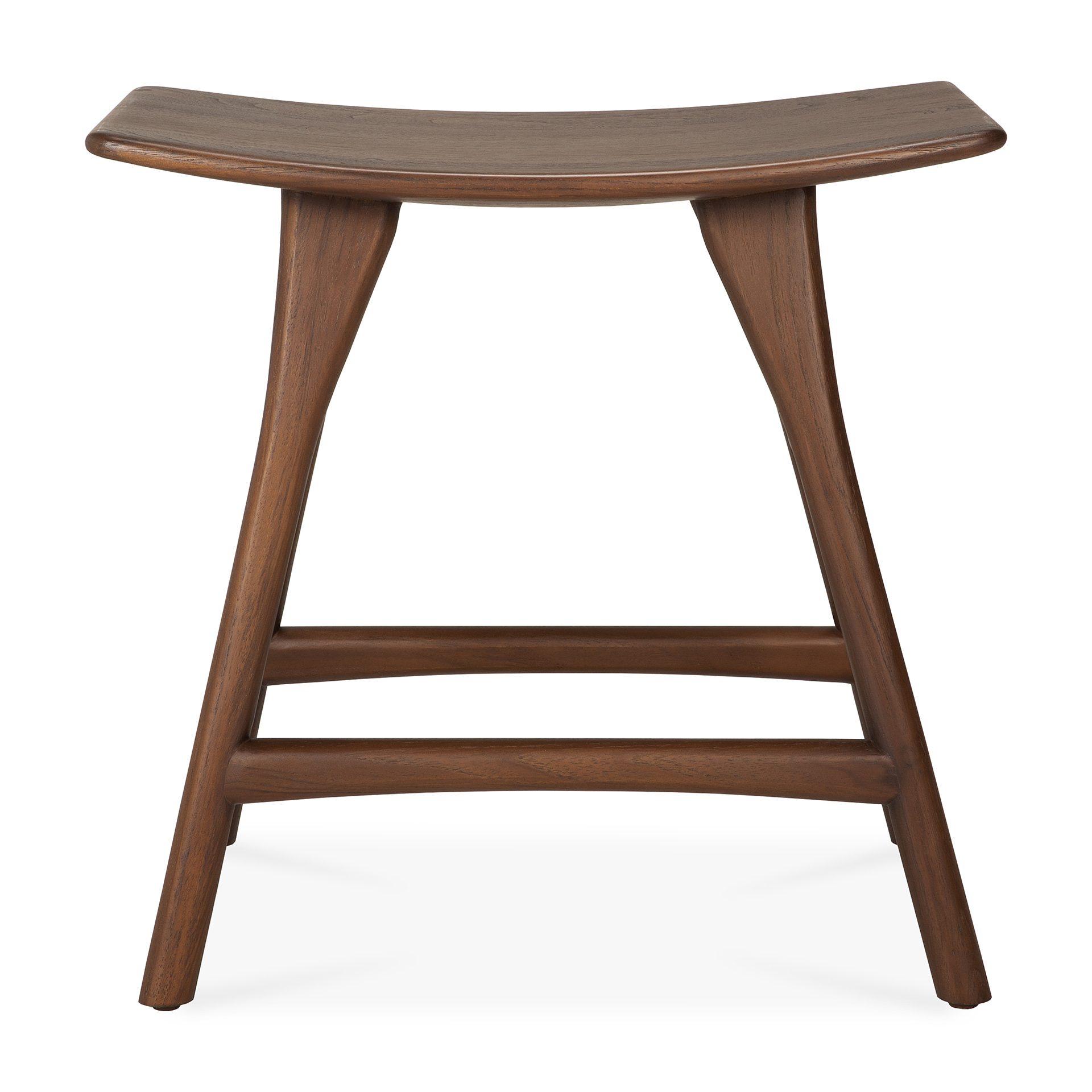 Osso kruk 45 - bruin teak - gelakt