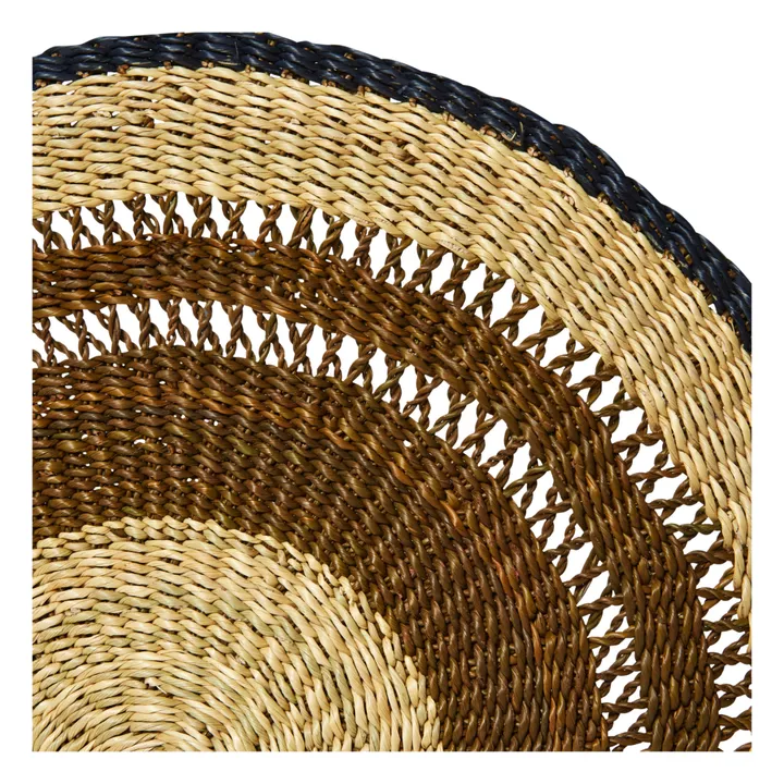 Golden Editions Applique Admirador tissé à la main  | Noisette