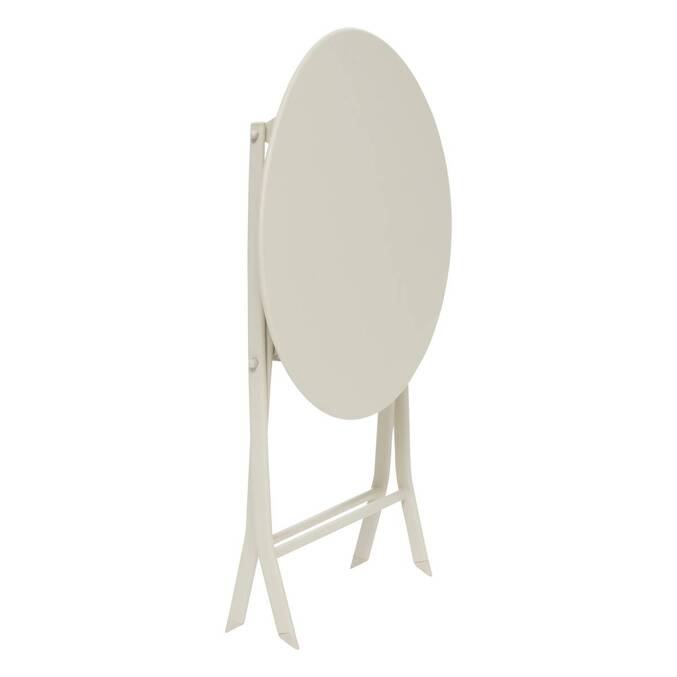 Table de jardin pliante ronde GREENSBORO Argile