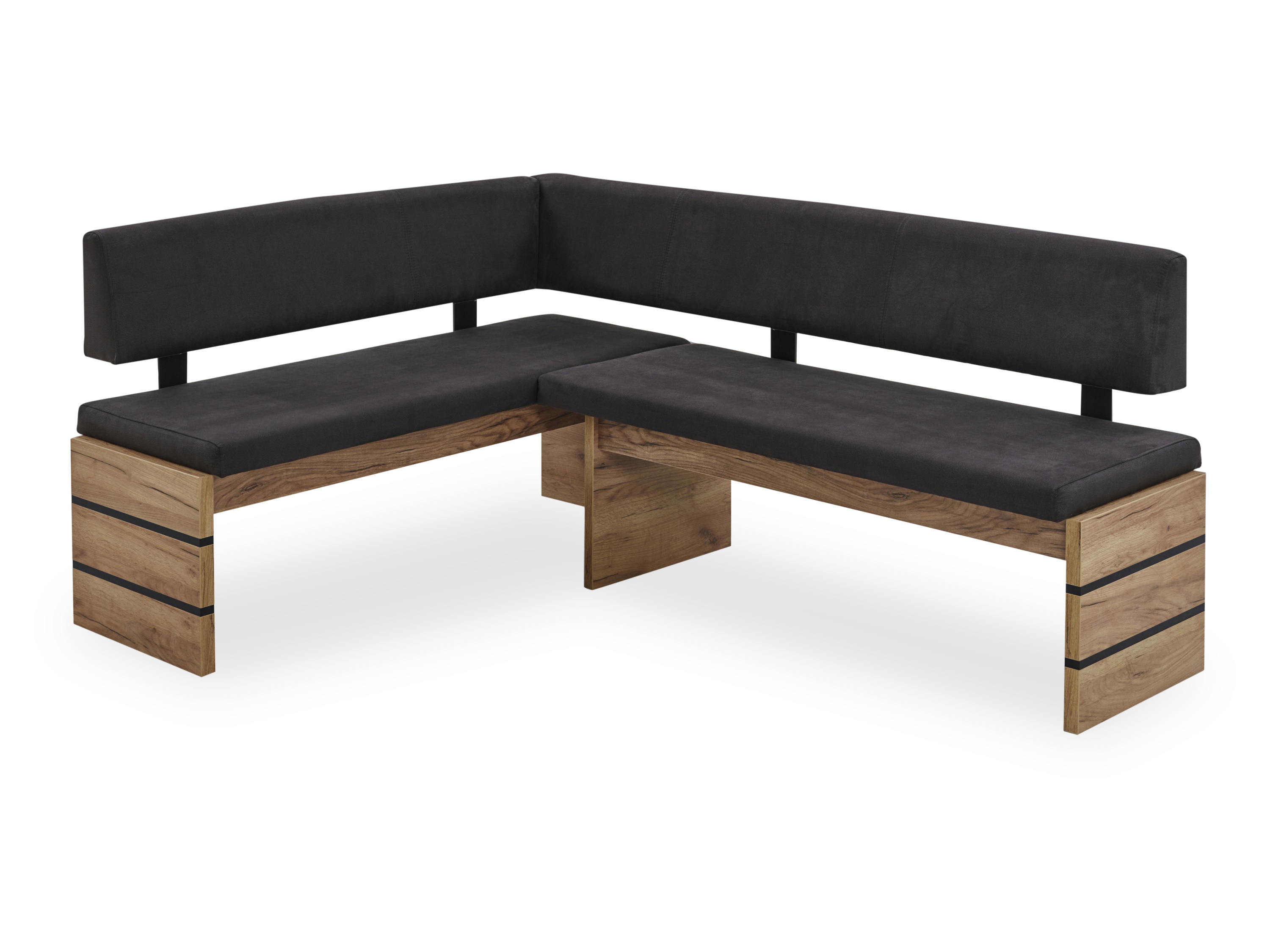 Eckbank Rolf Weber NIDEGGEN 145x186 cm graphit