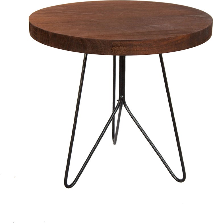 House of Nature bijzettafel Hope naturel D 45 H 42 cm