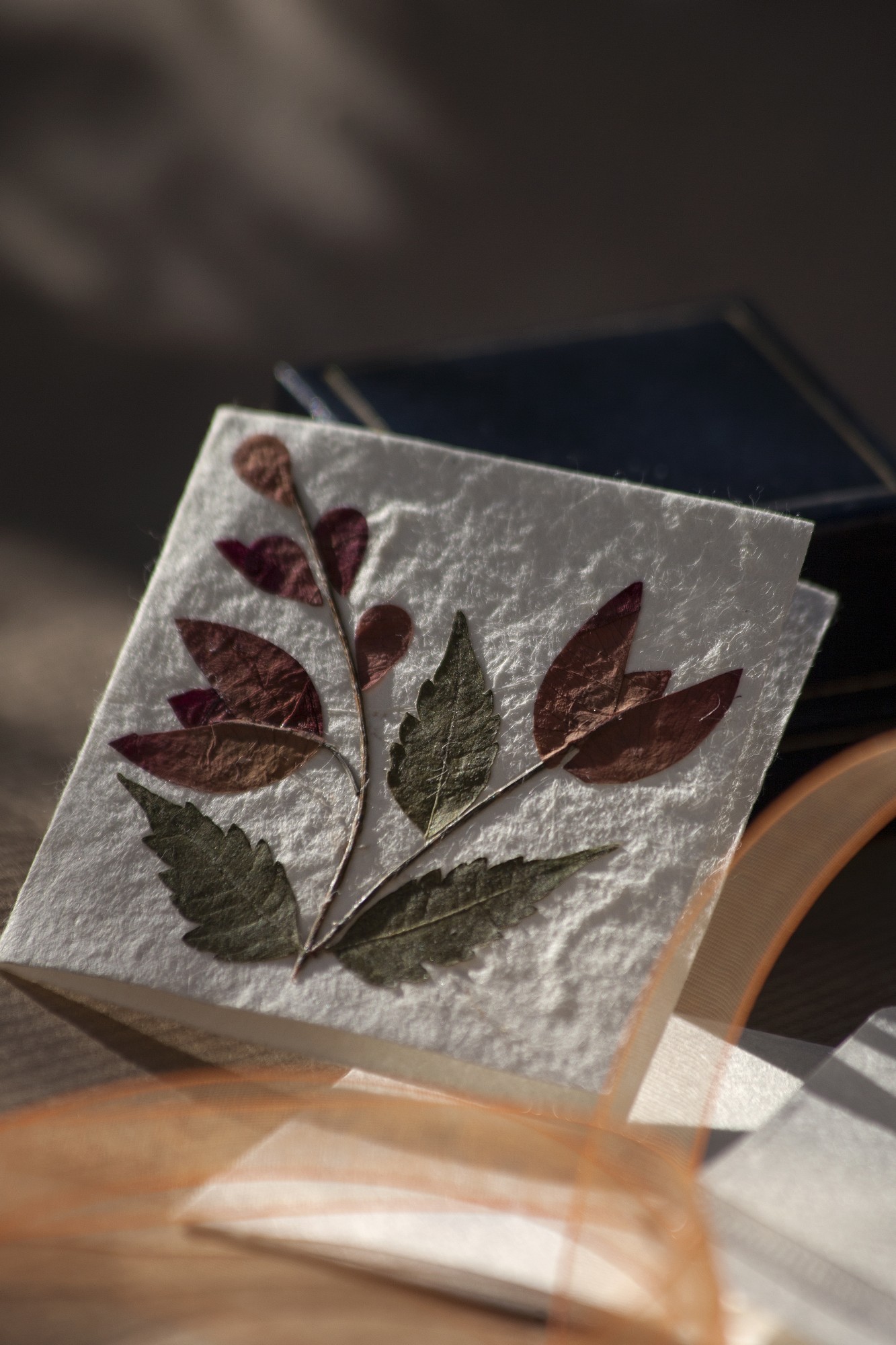 Grußkarte 'Blume' klein, mit Umschlag, B 7 cm, H 7 cm günstig bestellen
