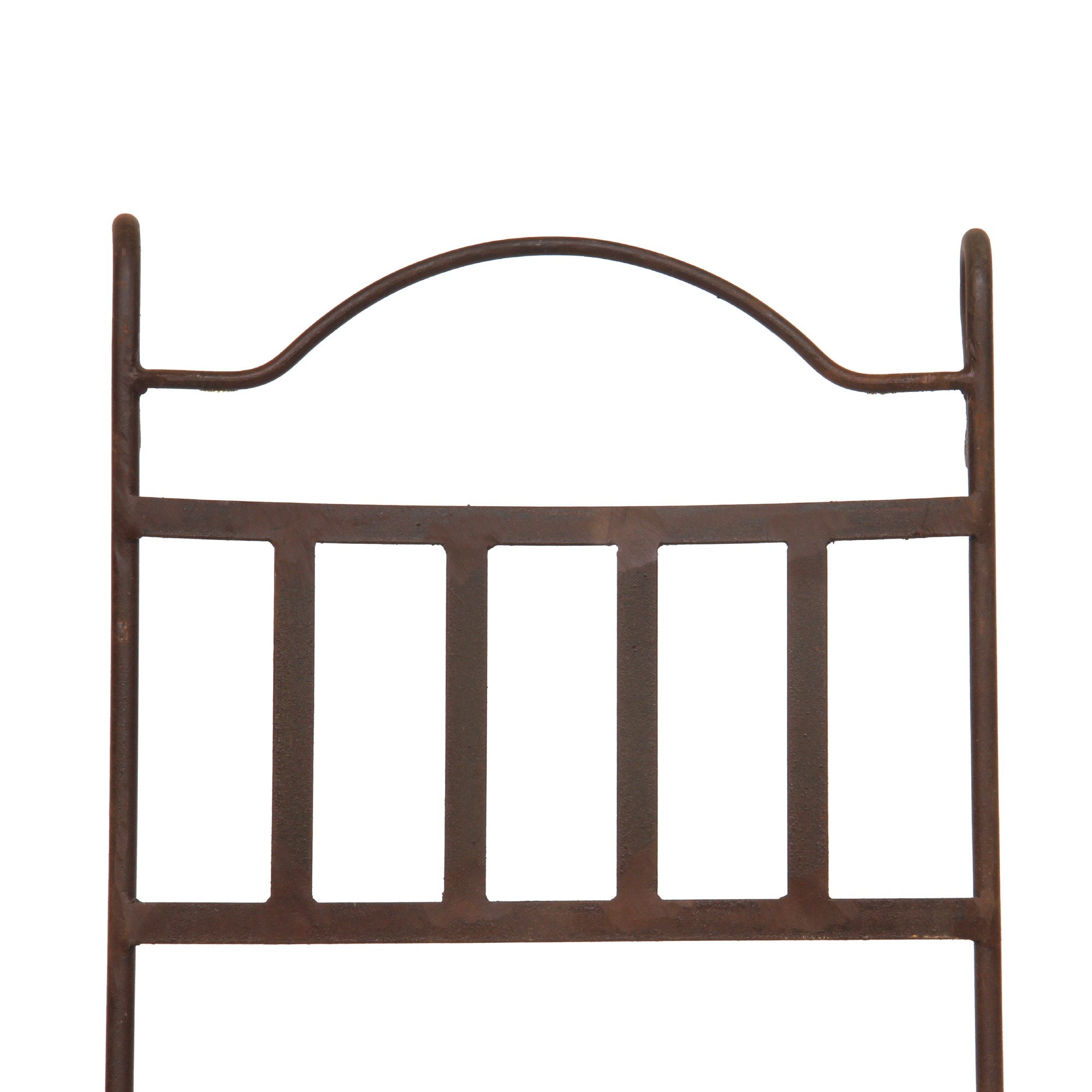 Eisenstuhl 'Mahira' mit Kissen, rostbraun, T 40 cm, B 40 cm, H 102 cm günstig bestellen