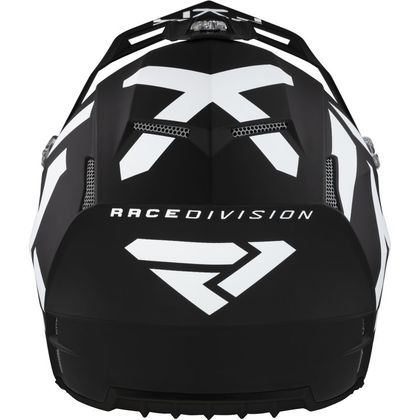 Casque cross FXR CLUTCH CX BLACK/WHITE 2022 - Noir / Blanc