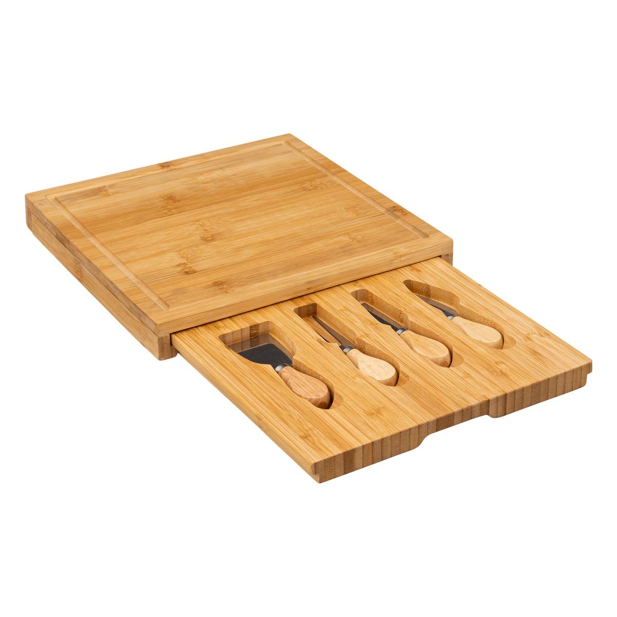 SET FROMAGE BAMBOU 5 PIECES