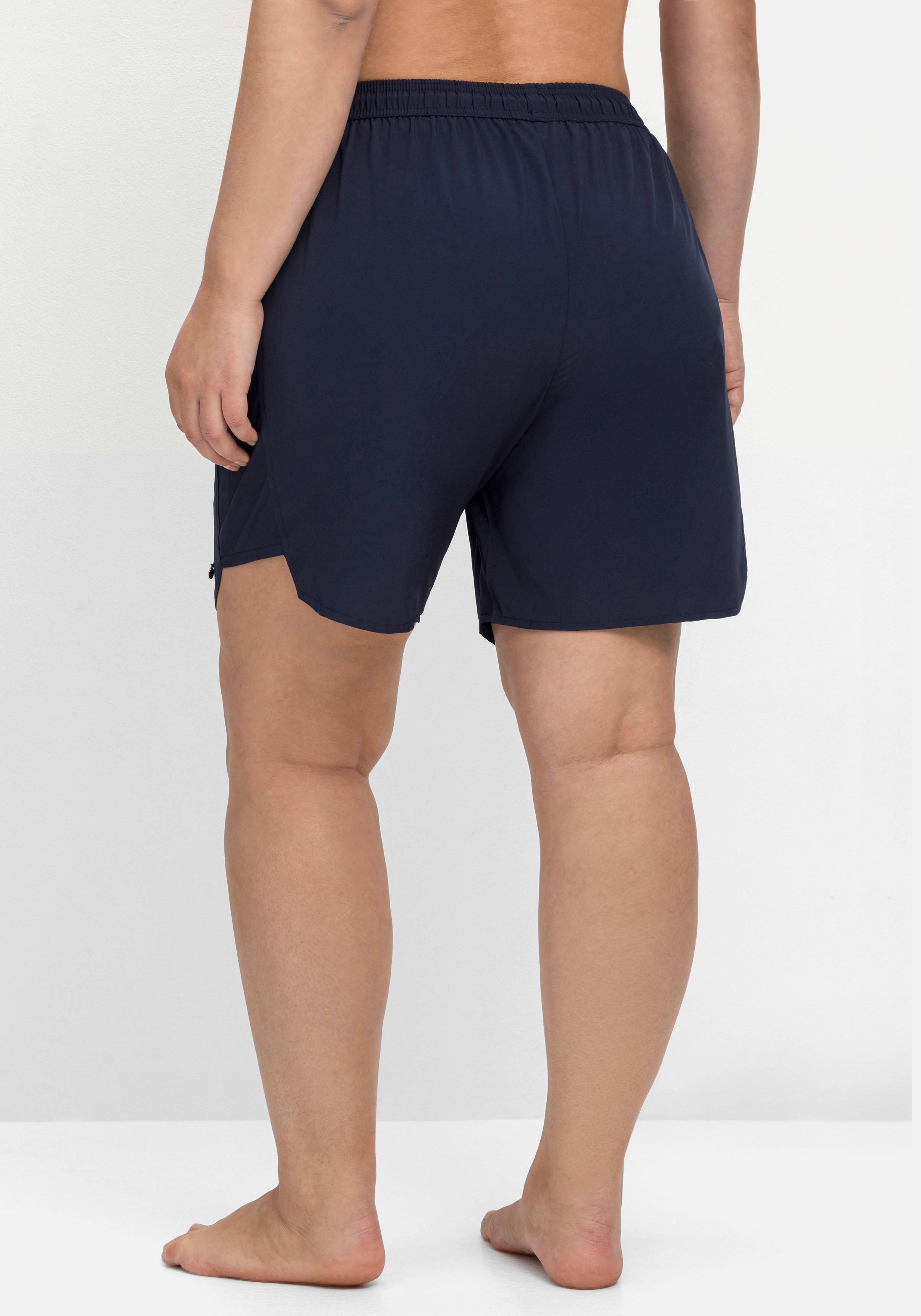 Badehose mit Bindeband, seitlich abgerundet