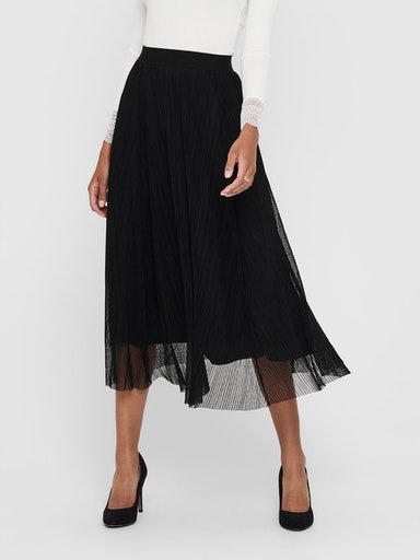 ONLY Maxirock »ONLLAVINA SKIRT JRS« Polyester