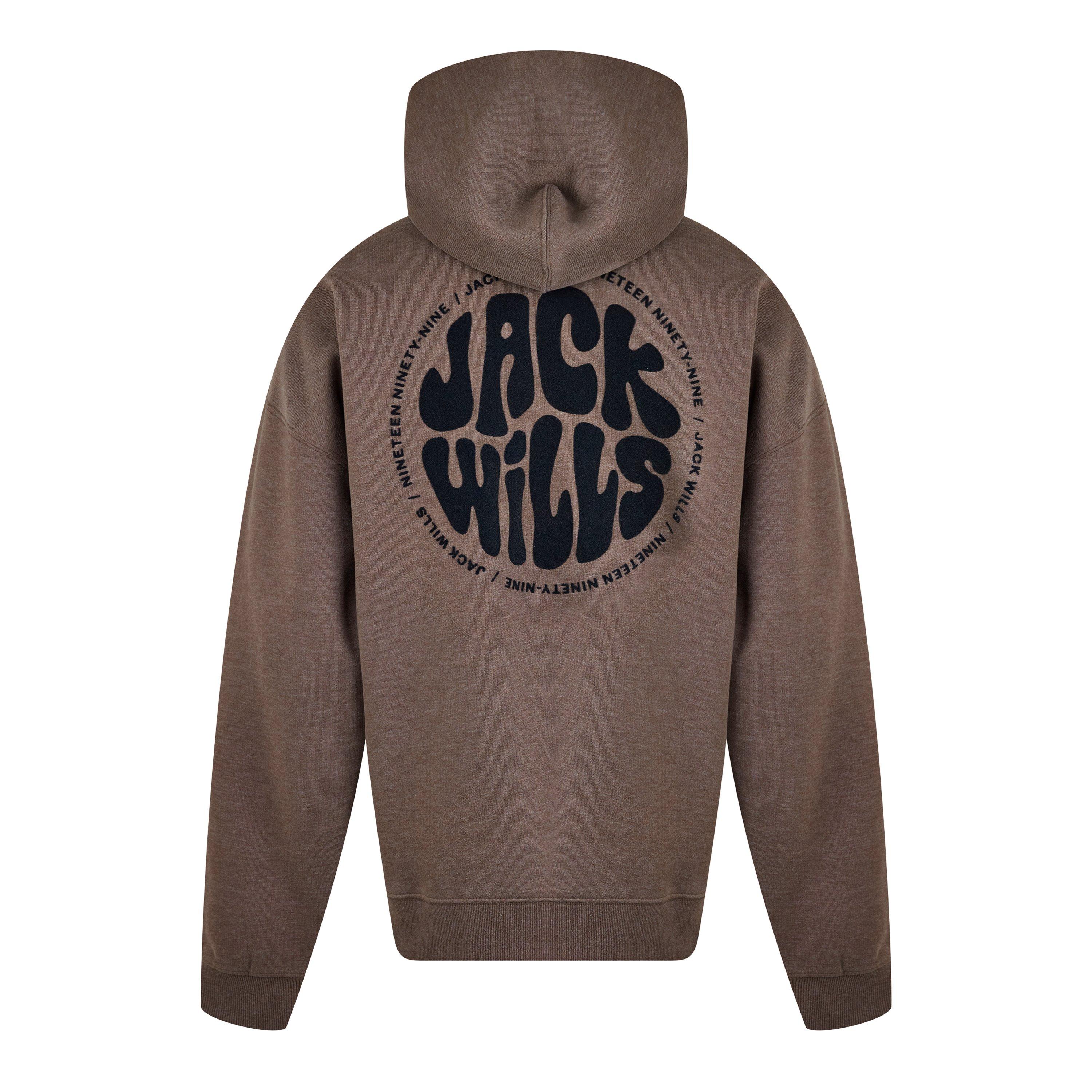 Jack Wills Slouchy Circle Hoodie