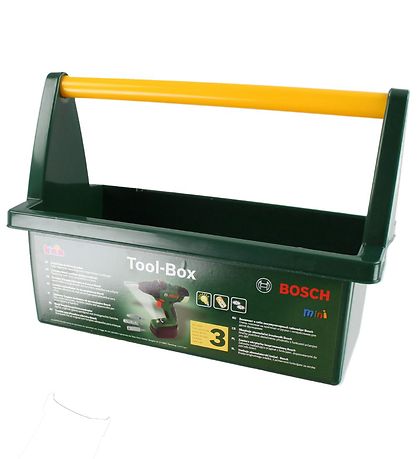 Bosch Mini -Werkzeugkasten m. Zubehör - Spielzeug - Dunkelgrün