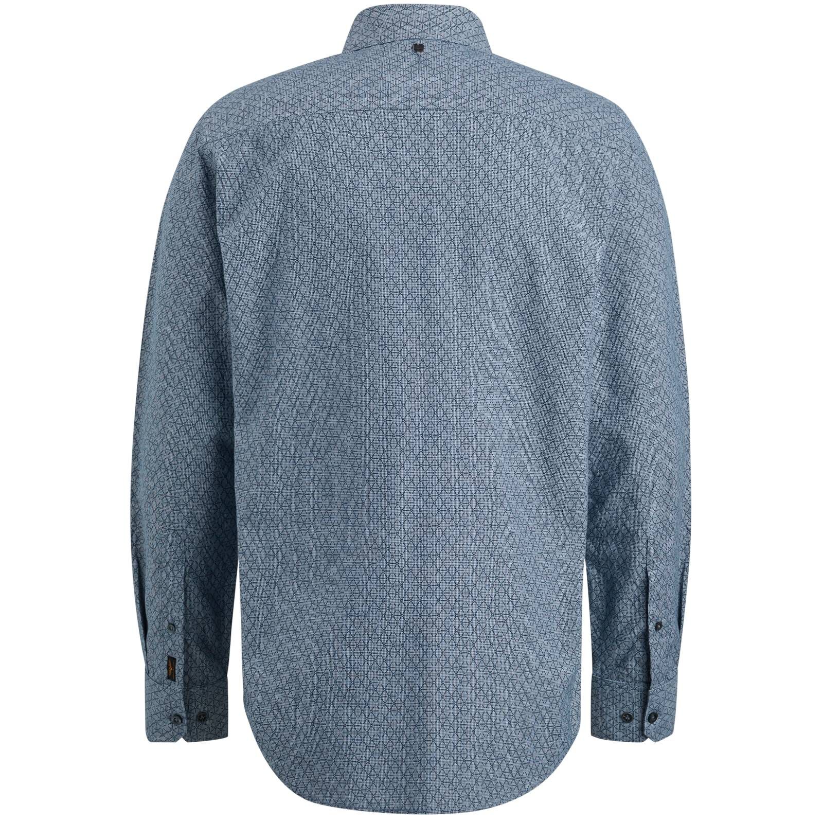 PME Legend| Herren Hemd PRINT ON YD CHECK Langarm