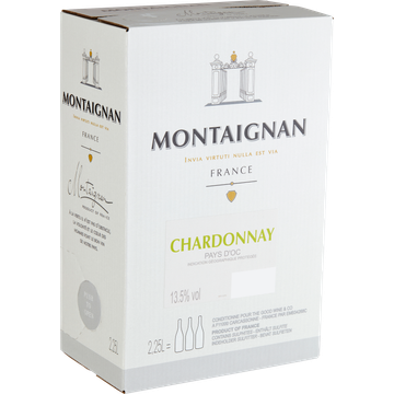 Montaignan - Chardonnay  - 2, 25L