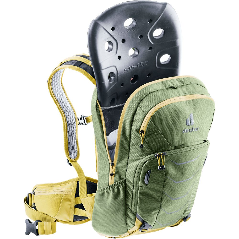 deuter Attack 16l Bike Rucksack khaki turmeric