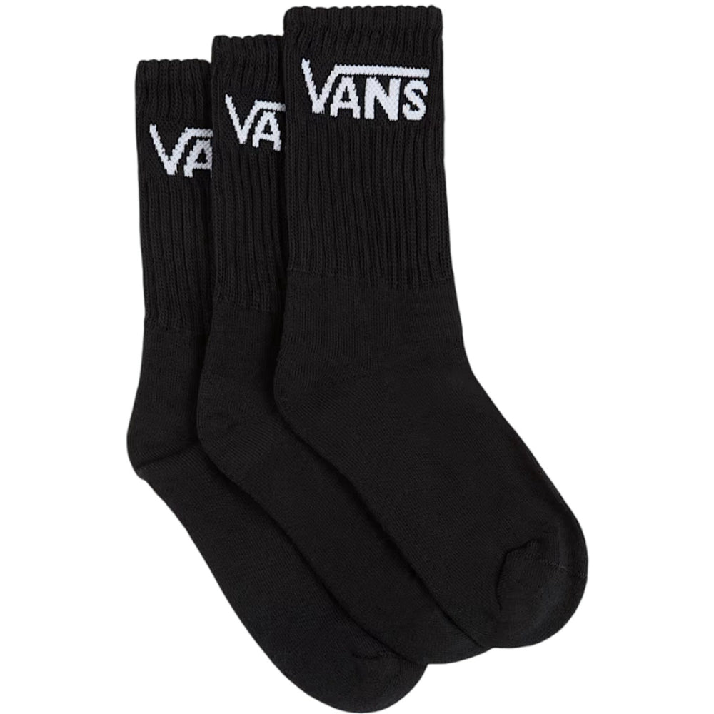 Køb VANS Black Classic Crew Strømper 3-Pak