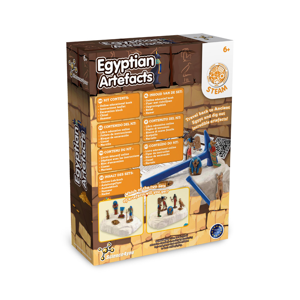 Science4You 35852 - Jeu éducatif livré avec un sac cadeau en papier kraft (90 g/m²), fabriqué à partir de matériaux certifiés FSC™ et d'autres matériaux certifiés