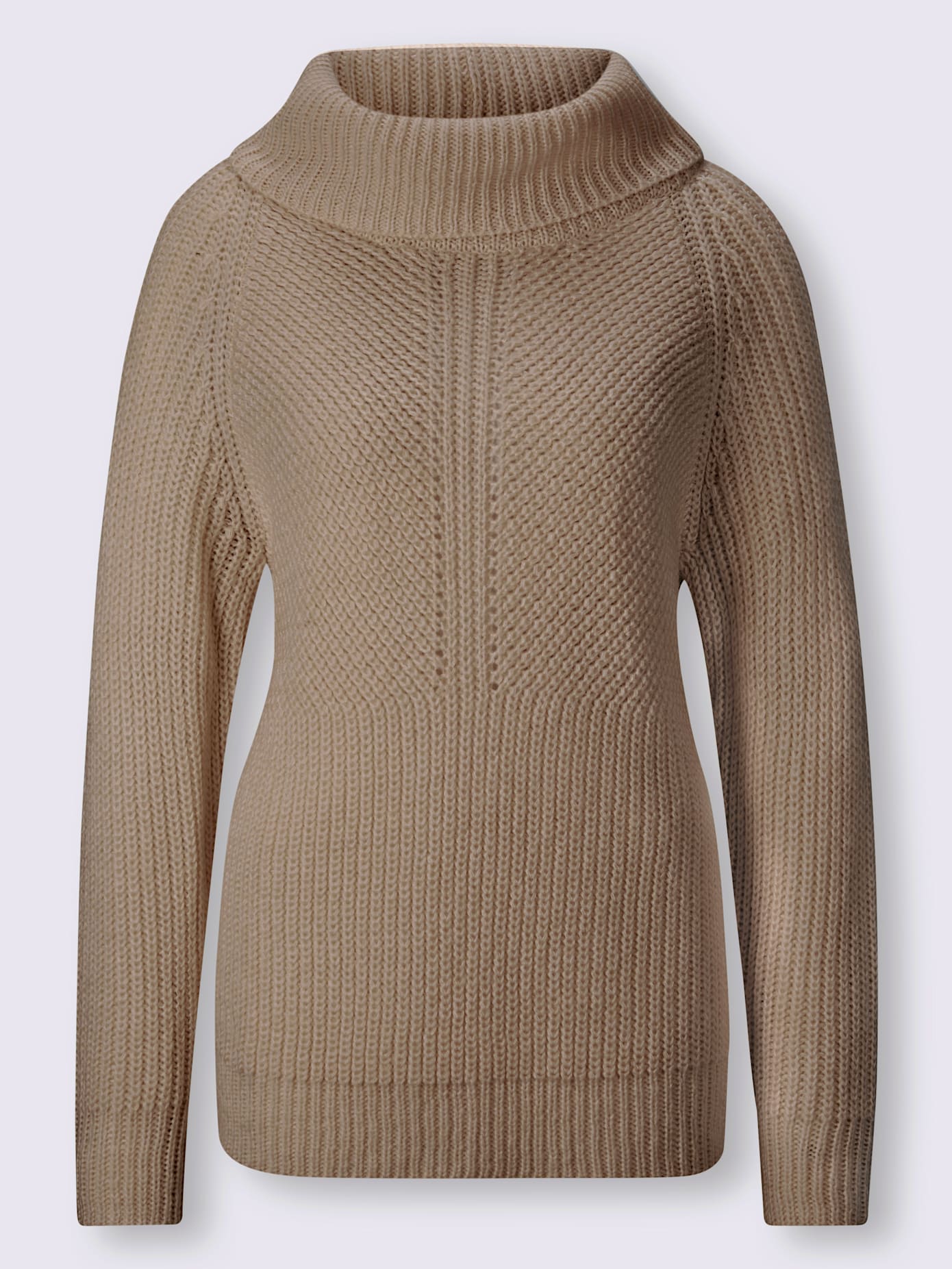 Pull motif maille moderne