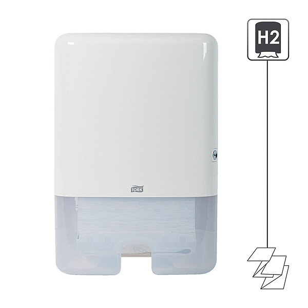 Distributeur essuie-mains enchevêtrés Tork H2