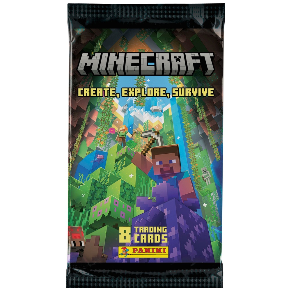 Panini Minecraft Create, Explore, Survive Sammelkarten-Starterpaket