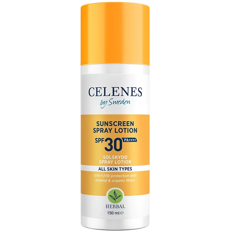 Celenes Herbal Sunscreen Spray SPF 30 - 150 ml