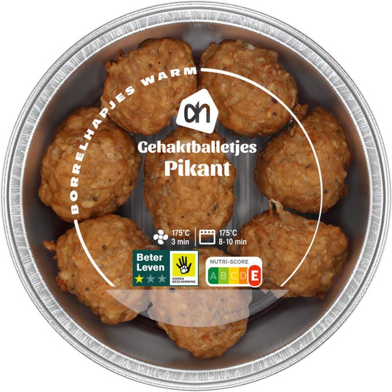 AH Gehaktballetjes pikant