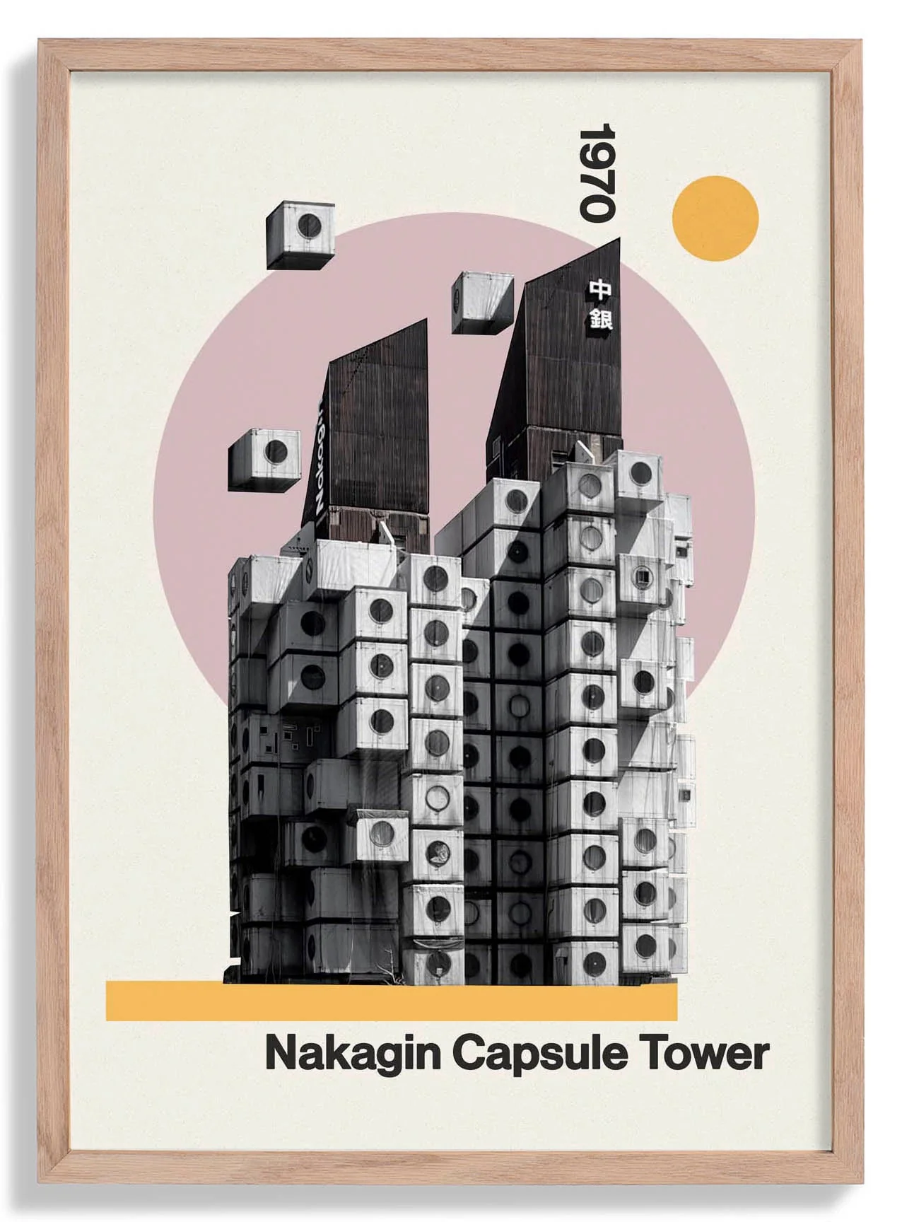 Nakagin Capsule Tower von Nico Tracey