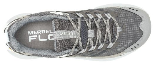 Chaussures de Randonnée Merrell Moab Speed 2 Gore-Tex Gris/Blanc Femme