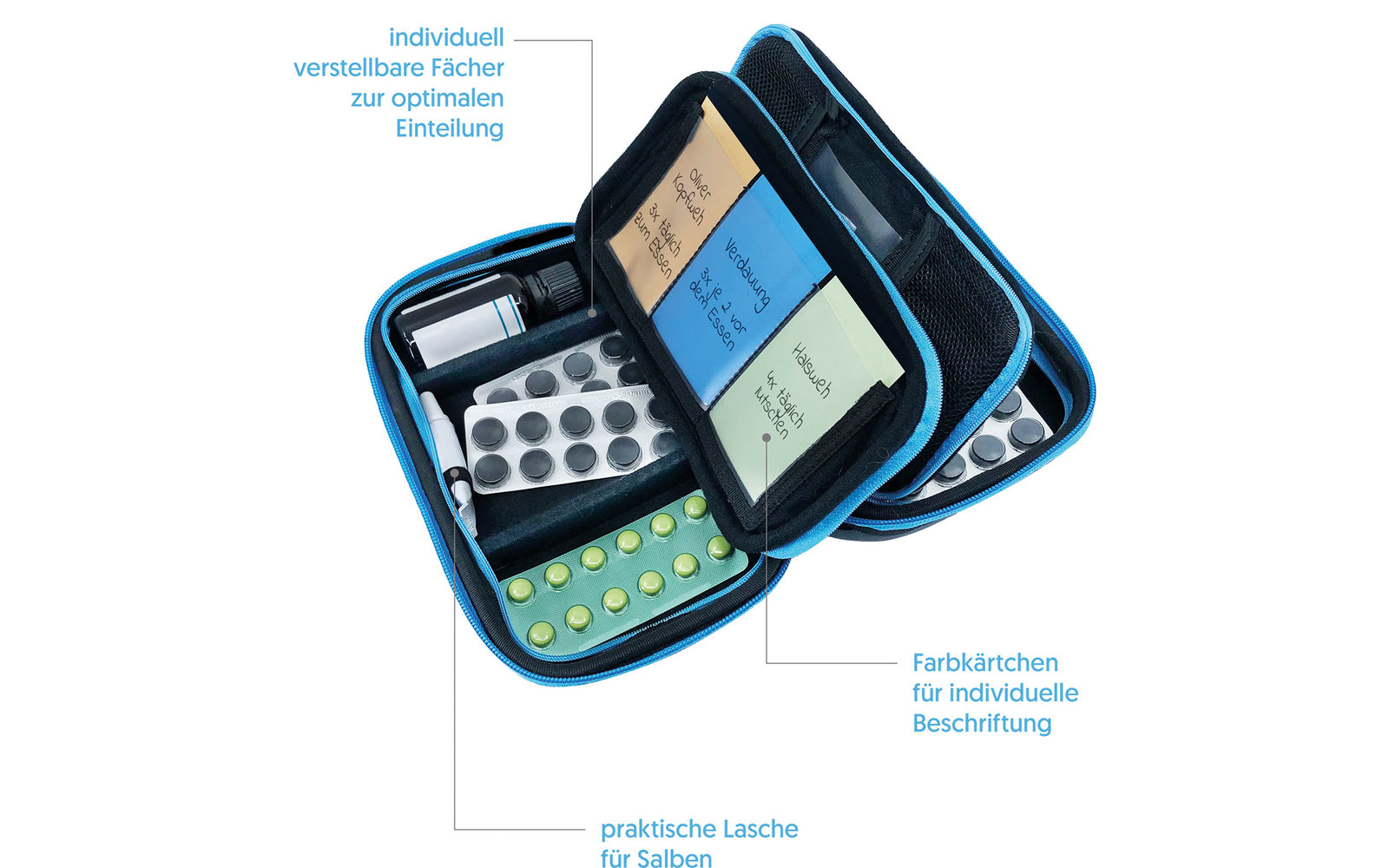 PillBase Travel Medikamenten Reisebox