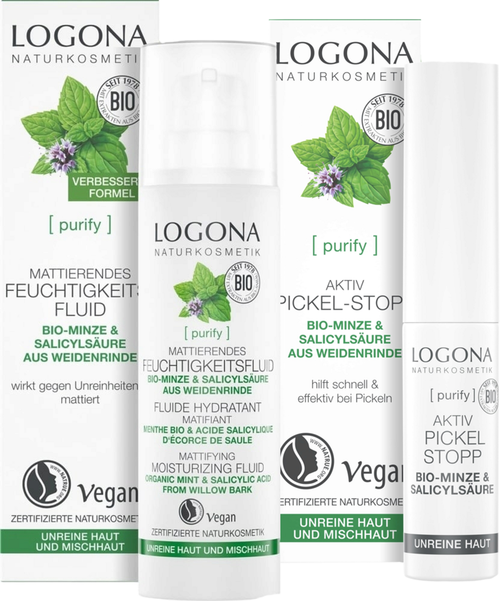LOGONA  purify Pflege Duo Set, 1 Set