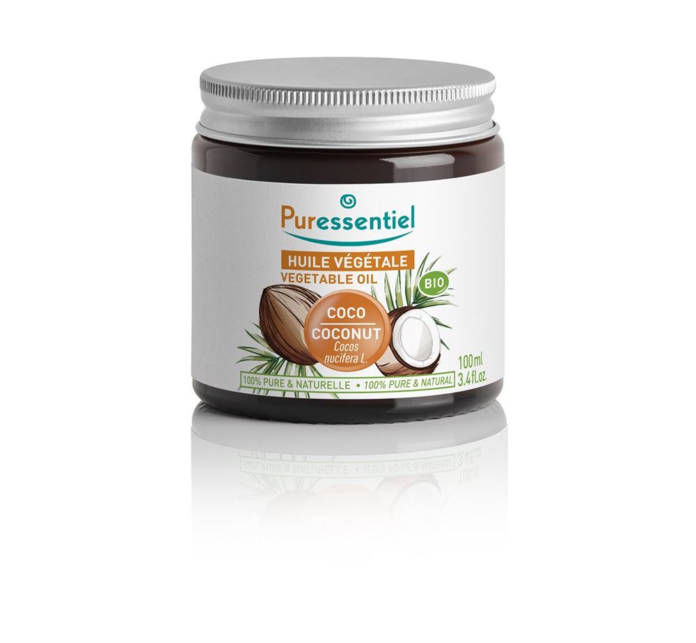 Puressentiel Pflanzenöl Kokos<br>100 ml, Flasche, Öl, Bio