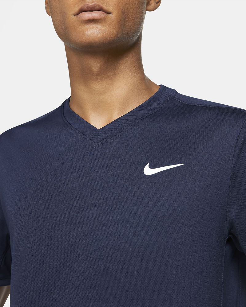 Haut de tennis Nike NikeCourt Bleu Marine pour homme