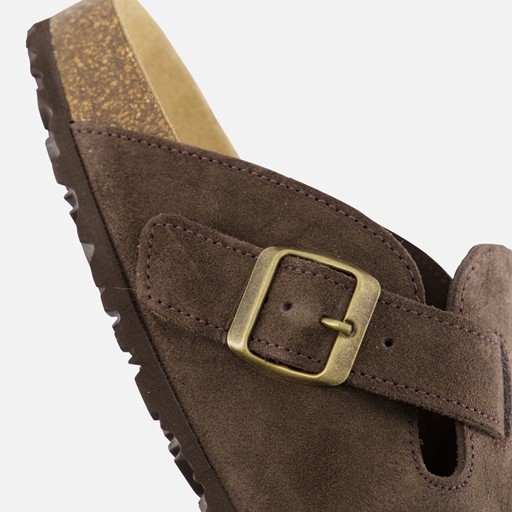 Outfielder Instappers bruin Suede