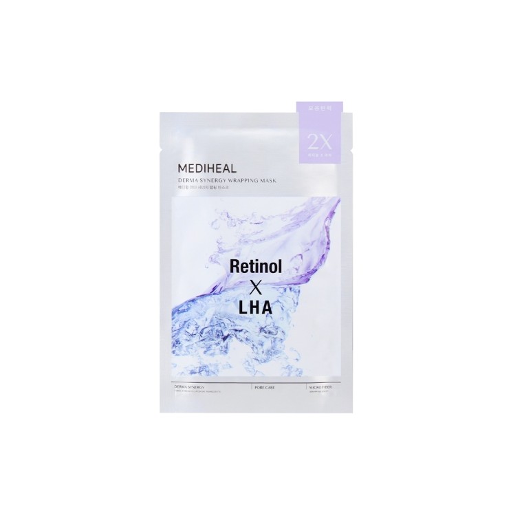 Mediheal Derma Synergy Retinol & LHA Aufhellende Tuchmaske 25 ml