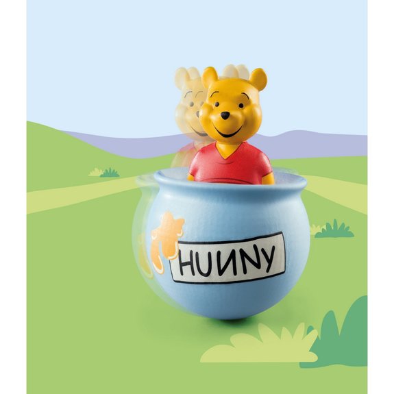 Winnie l'ourson et culbuto pot de miel PLAYMOBIL 1.2.3 - 71318