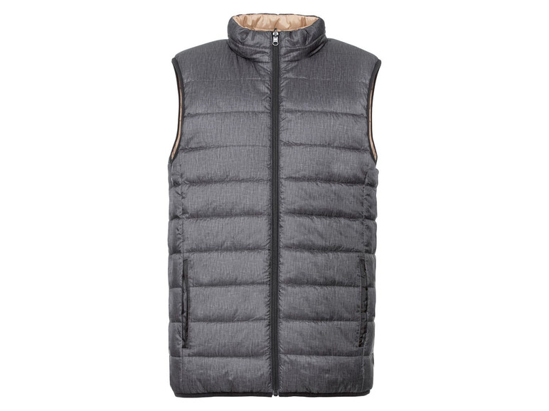 Omkeerbare bodywarmer voor heren