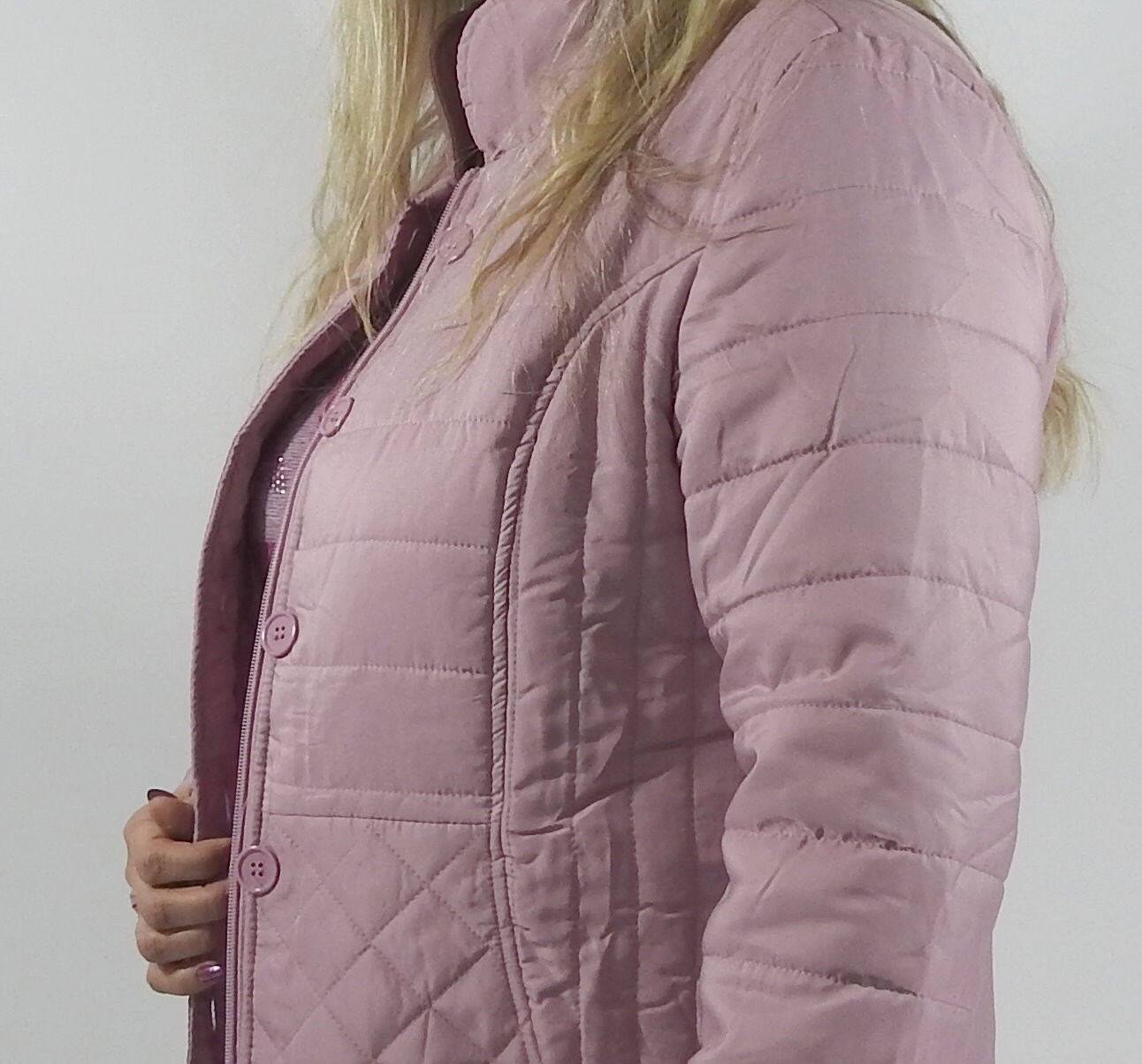 Damen Steppjacke rose