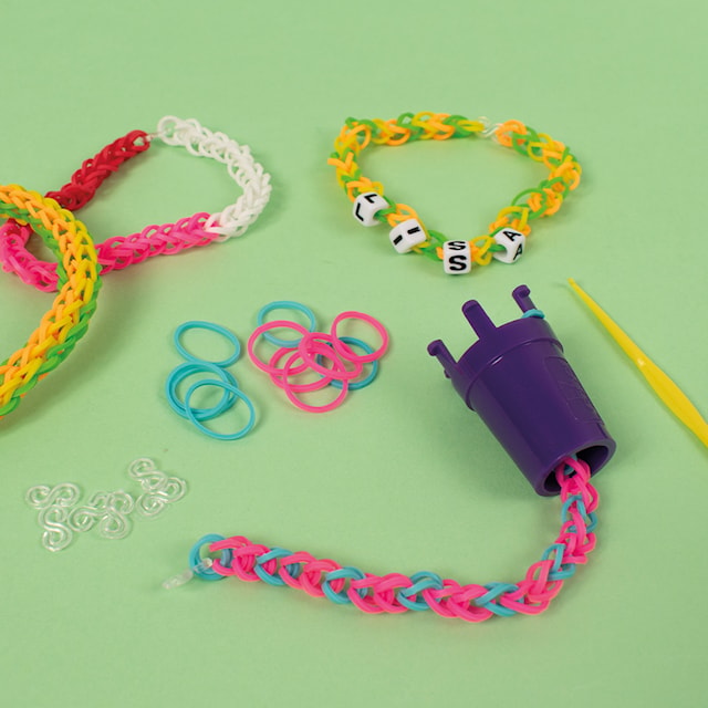 Loom bands usortert, 5000 stk, Playbox