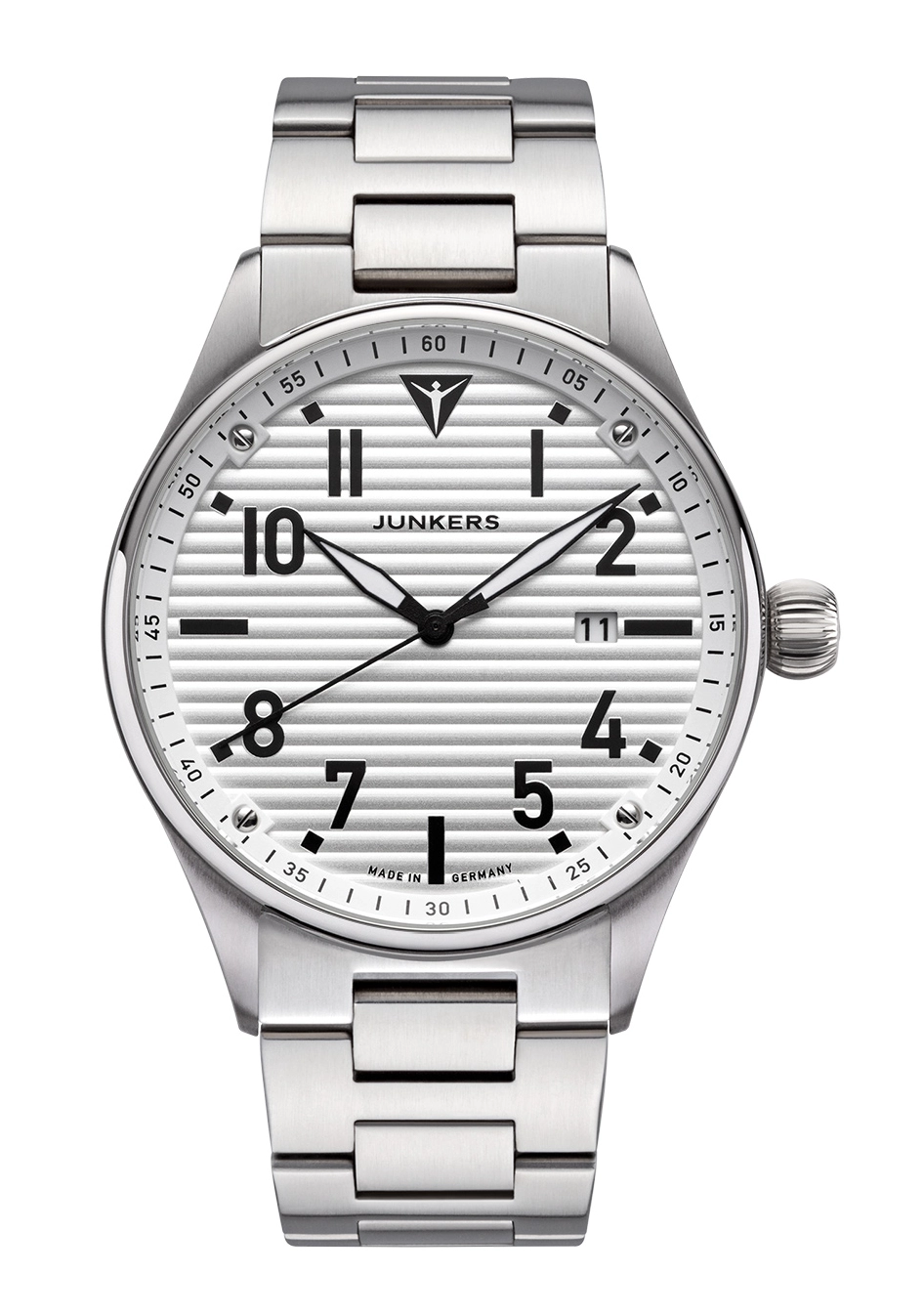 Junkers Flieger Wellblech Herrenuhr 9.02.03.03.M