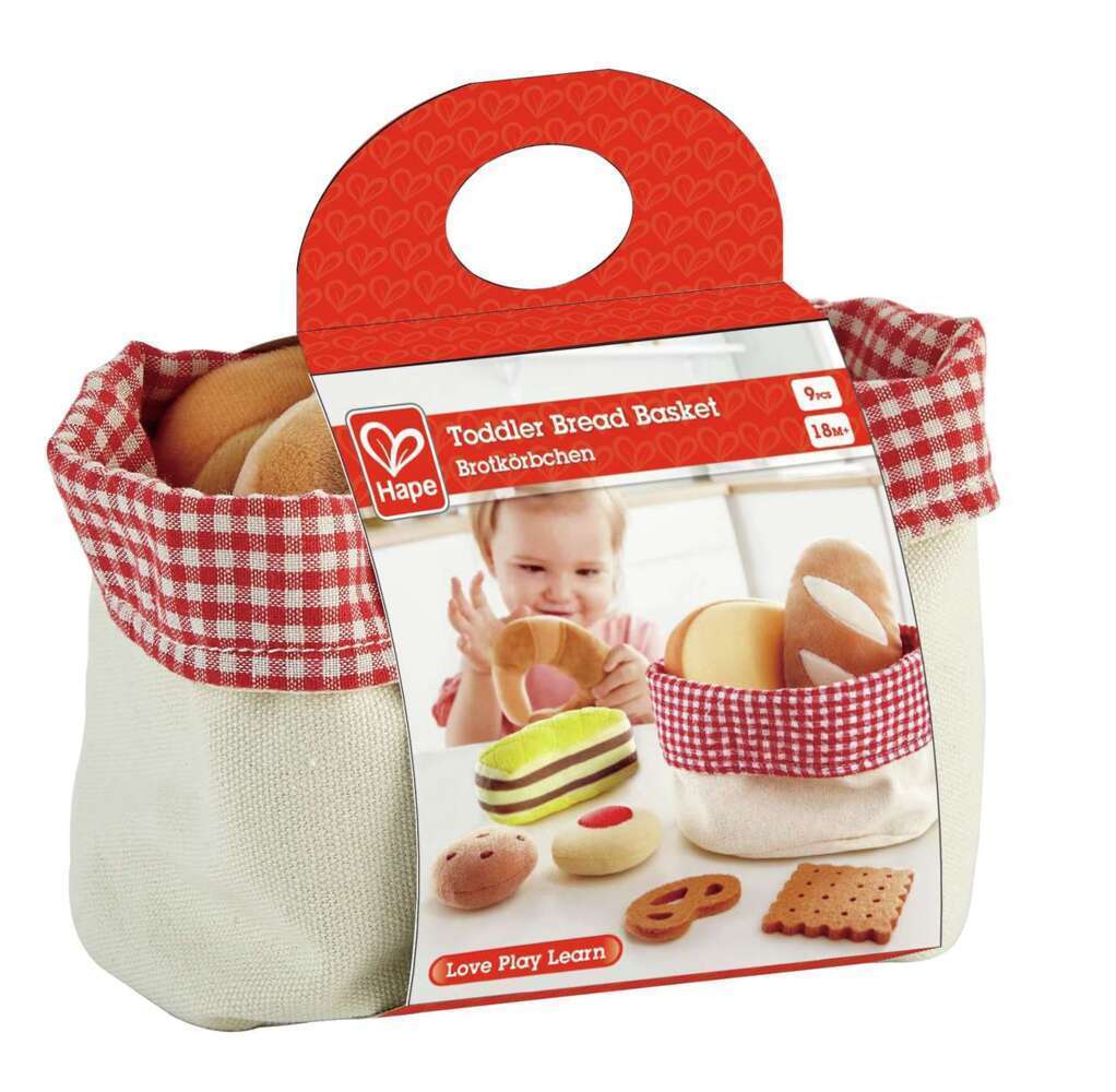 Brotkörbchen 9-teilig aus Stoff