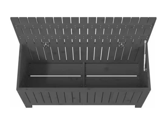 Coffre boîte meuble de bois marron 108 x 42.5 x 54 cm 02_0013076
